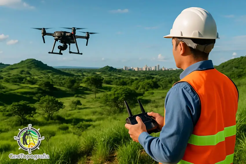 Levantamento topográfico com drone em Palmas - TO