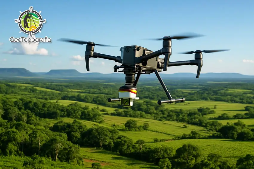Levantamento topográfico com drone em Paraíso do Tocantins