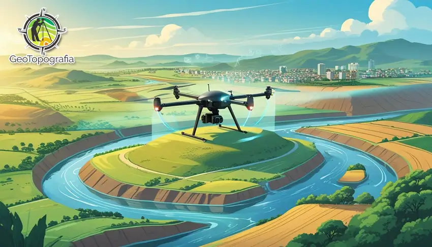 Levantamento topográfico com drone em Guaraí - TO